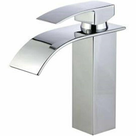 COMFORTCORRECT 2 x 5.1 x 7 in. Santiago Single Handle Bathroom Vanity Faucet, Polished Chrome CO2528709